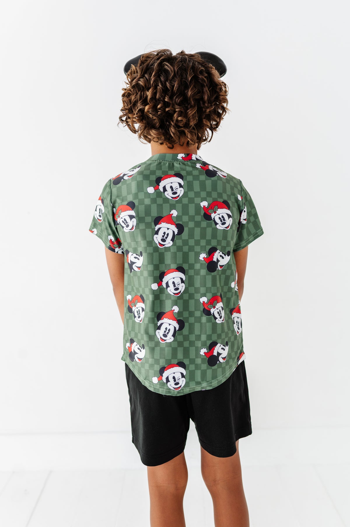 Mickey's Evergreen Check | KIDS Dri-Fit Tee