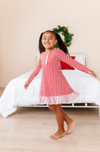 Load image into Gallery viewer, Red Stripes | NIGHTGOWN