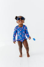 Load image into Gallery viewer, Disco Party in the USA | Rashguard ONE-Piece