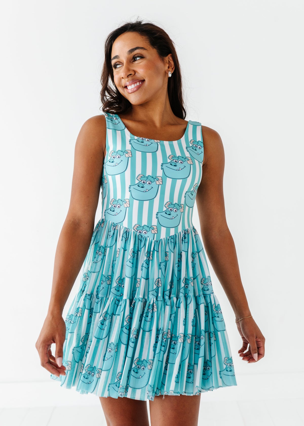 SULLEY Stripe (ADULT) | Mesh DRESS