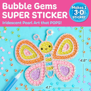 Bubble Gems Diamond Painting: Butterfly