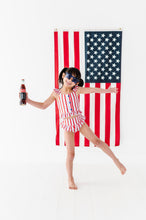 Load image into Gallery viewer, Spangled Stripes | Star Button TWO-PIECE