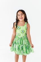 MONSTER MIKE Stripe (KIDS) | Mesh DRESS