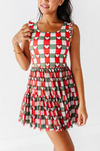 Park Plaid | ADULT Mesh Dress
