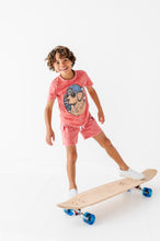 Load image into Gallery viewer, Patriotic Dog | RED Boys Curve Hem Tee