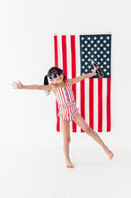 Load image into Gallery viewer, Spangled Stripes | Star Button TWO-PIECE