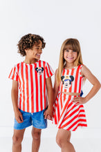 Load image into Gallery viewer, Mickey Pocket (RED Stripes) | KIDS TEE