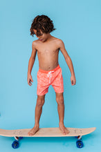 Load image into Gallery viewer, Coral Coastal | BOYS SWIM SHORTS