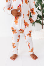 Load image into Gallery viewer, Magical Gingerbread | ZIP ROMPER