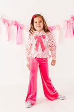 Load image into Gallery viewer, Sweetheart Stripe | RUFFLE HOODIE