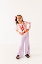 Load image into Gallery viewer, Lavender Luxe | RIB WIDE-LEG PANTS