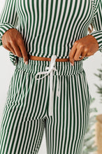 Load image into Gallery viewer, Green Stripes | Women’s PJ PANTS