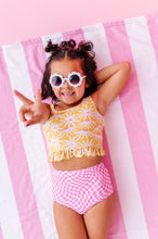 Load image into Gallery viewer, Happy Daisy | RUFFLE TANKINI 2-PIECE