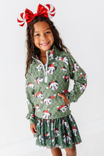 Load image into Gallery viewer, Mickey's Evergreen Check | KIDS 1/4th ZIP