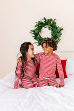 Load image into Gallery viewer, Red Stripes | GIRLS WIDE-LEG SET