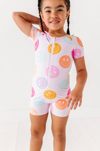 Smilies: Shorts Onsie