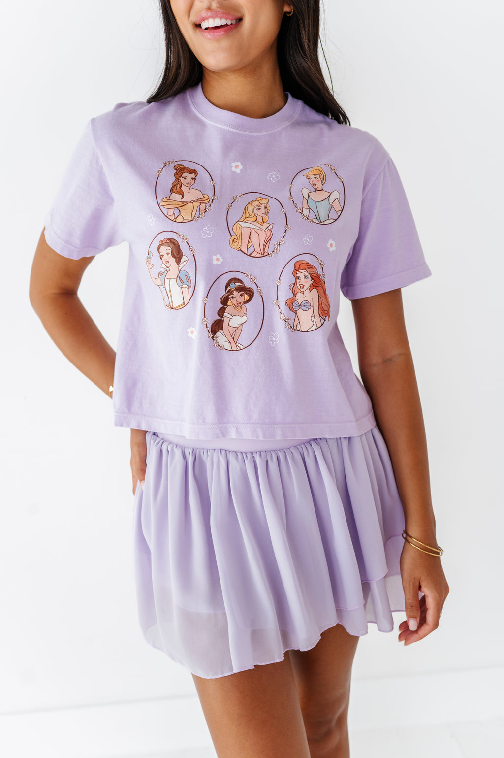 PURPLE PRINCESS *NEW* | Adult Tee (Both CROP + FULL LENGTH listed here!)