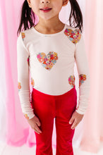 Load image into Gallery viewer, Floral Hearts | Soft Long Sleeve