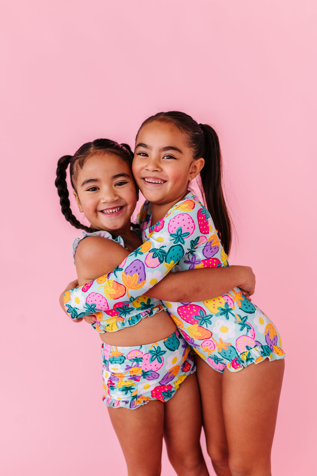 Sweet Strawberry | BANDEAU RUFFLE 2-PIECE