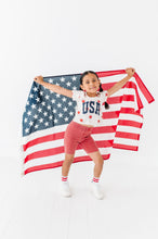 Load image into Gallery viewer, RED Star USA | Tulip Tee