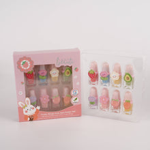 Load image into Gallery viewer, Fruity Rings + Kids Nail Polish Set (Water-Based + Non-Toxic)