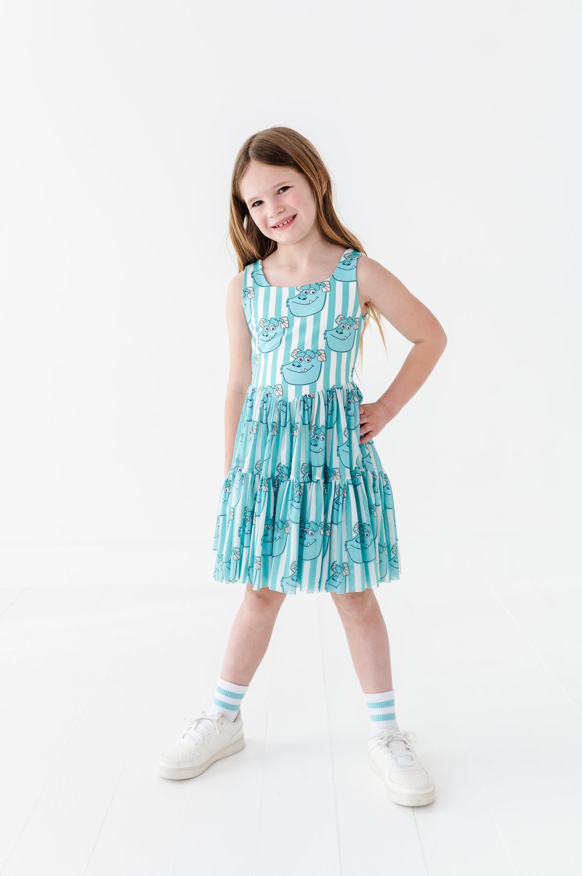SULLEY Stripe (KIDS) | Mesh DRESS