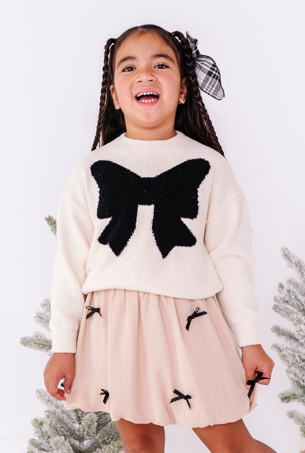Winter Bow | Cozy Sweater
