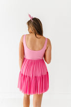 Aurora (ADULT) | Fuchia Mesh DRESS