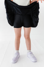 Load image into Gallery viewer, Black | 2-tiered Skort