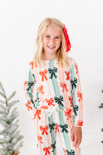 Load image into Gallery viewer, Bows | GIRLS WIDE-LEG SET
