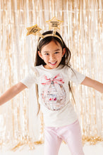 Load image into Gallery viewer, DISCO BALL BOW | Ruffle Tee