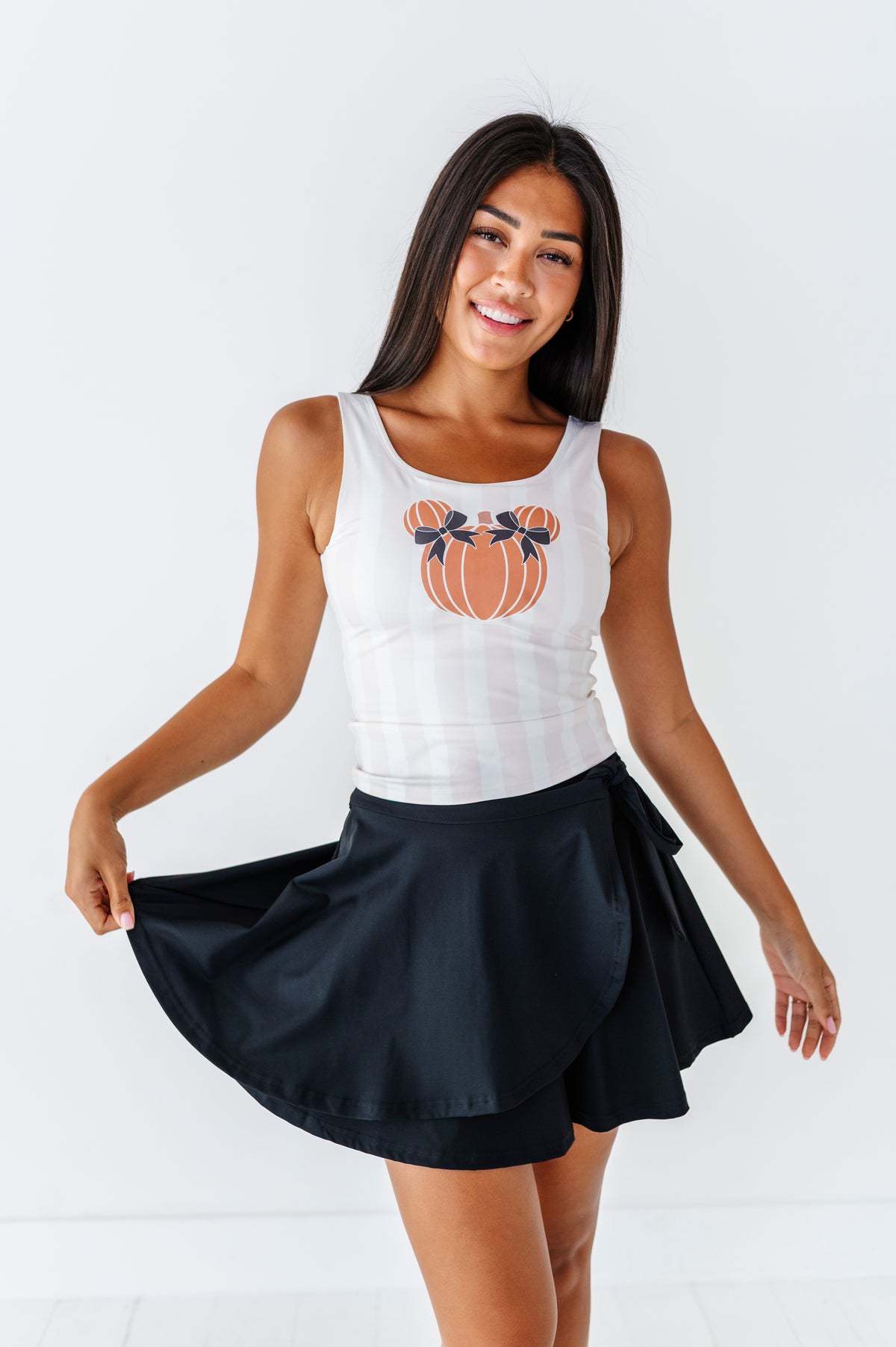 Black | Side-Tie SKORT