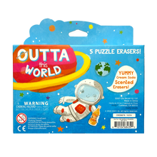 Load image into Gallery viewer, Scented Erasers: Outta This World (set of 5)