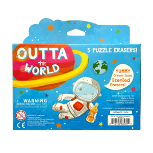 Scented Erasers: Outta This World (set of 5)