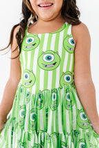 MONSTER MIKE Stripe (KIDS) | Mesh DRESS