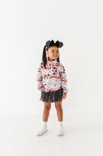 Load image into Gallery viewer, Groovy Minnie Ghosts | KIDS 1/4th Zip Up
