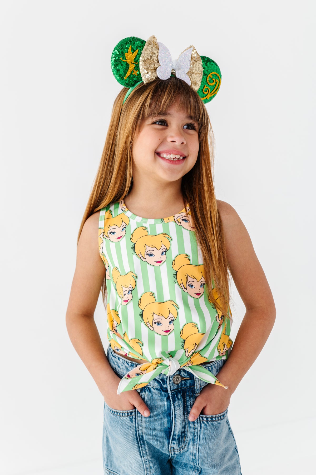 TINK Stripe (KIDS) | FRONT-TIE TANK