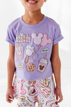 Load image into Gallery viewer, MAGICAL SNACKS | LILAC KIDS TEE (*SHIPS EARLY-FEB)