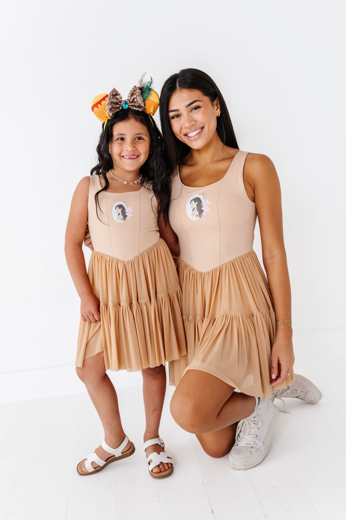 Pocahontas (ADULT) | Sand Mesh DRESS