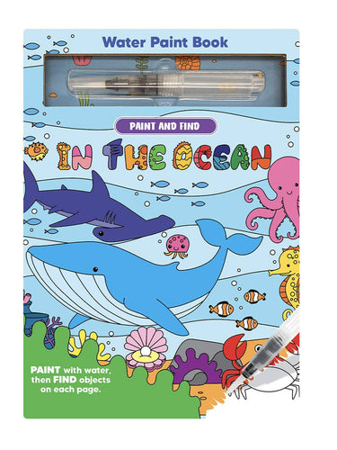 Paint and Find Water Paint Book (IN THE OCEAN)