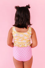 Load image into Gallery viewer, Happy Daisy | RUFFLE TANKINI 2-PIECE