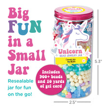 Load image into Gallery viewer, Bead Jewelry JAR: Unicorn