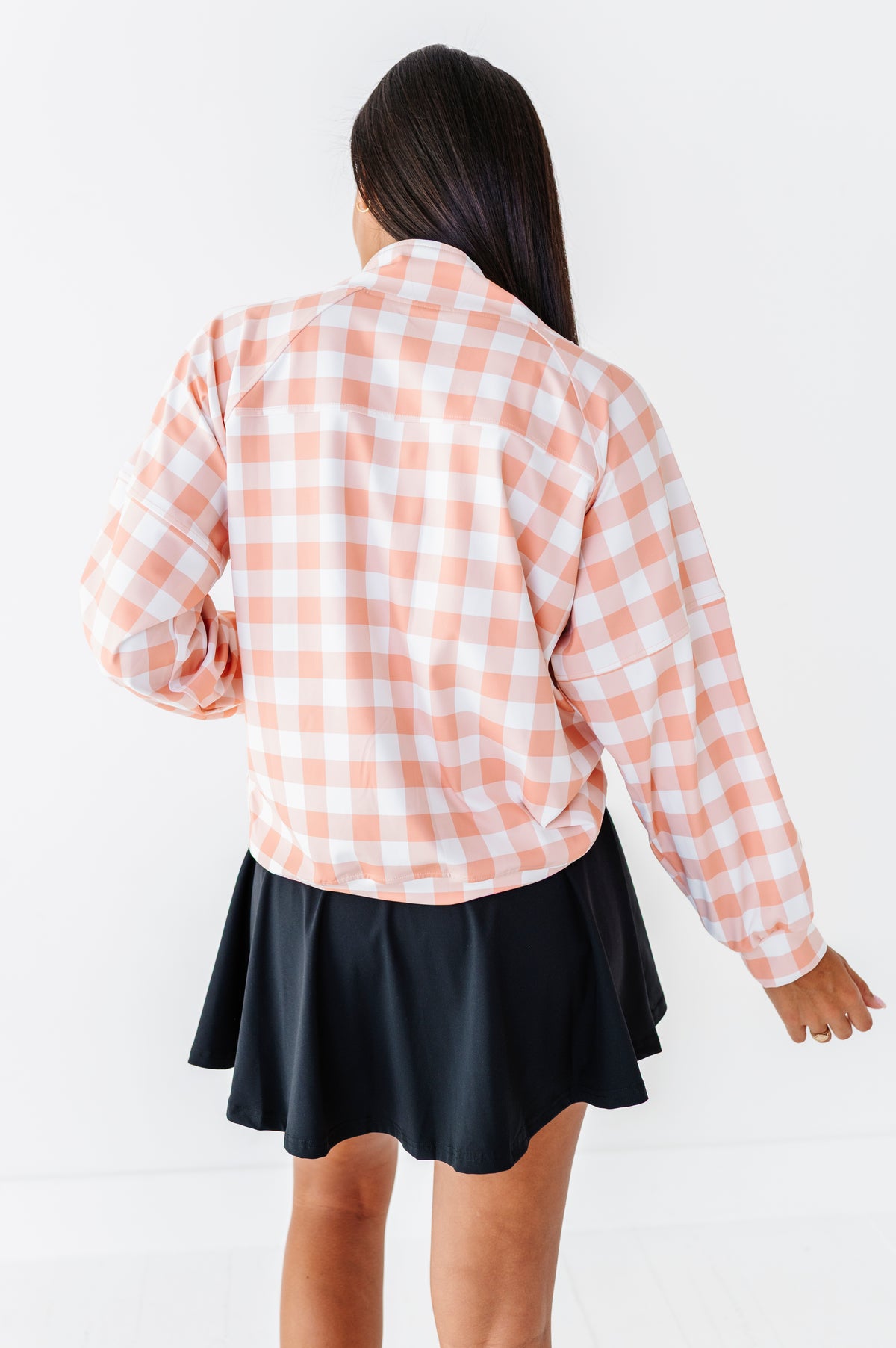 Pretzel Ghostie (PLAID) | ADULT 1/4th ZIP