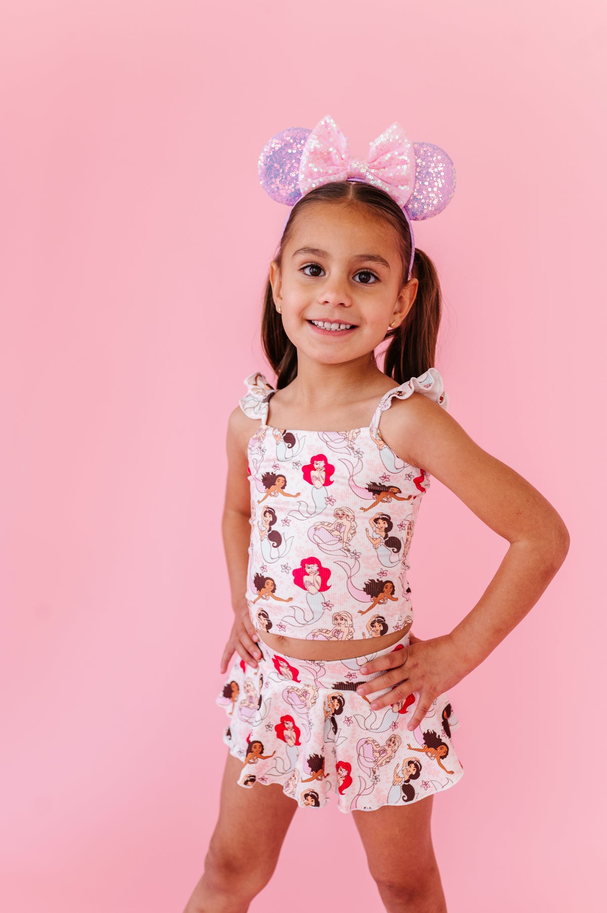 Mermaid Princesses | TWO-PIECE Skirted Suit