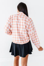 Load image into Gallery viewer, Pretzel Ghostie (PLAID) | ADULT 1/4th ZIP