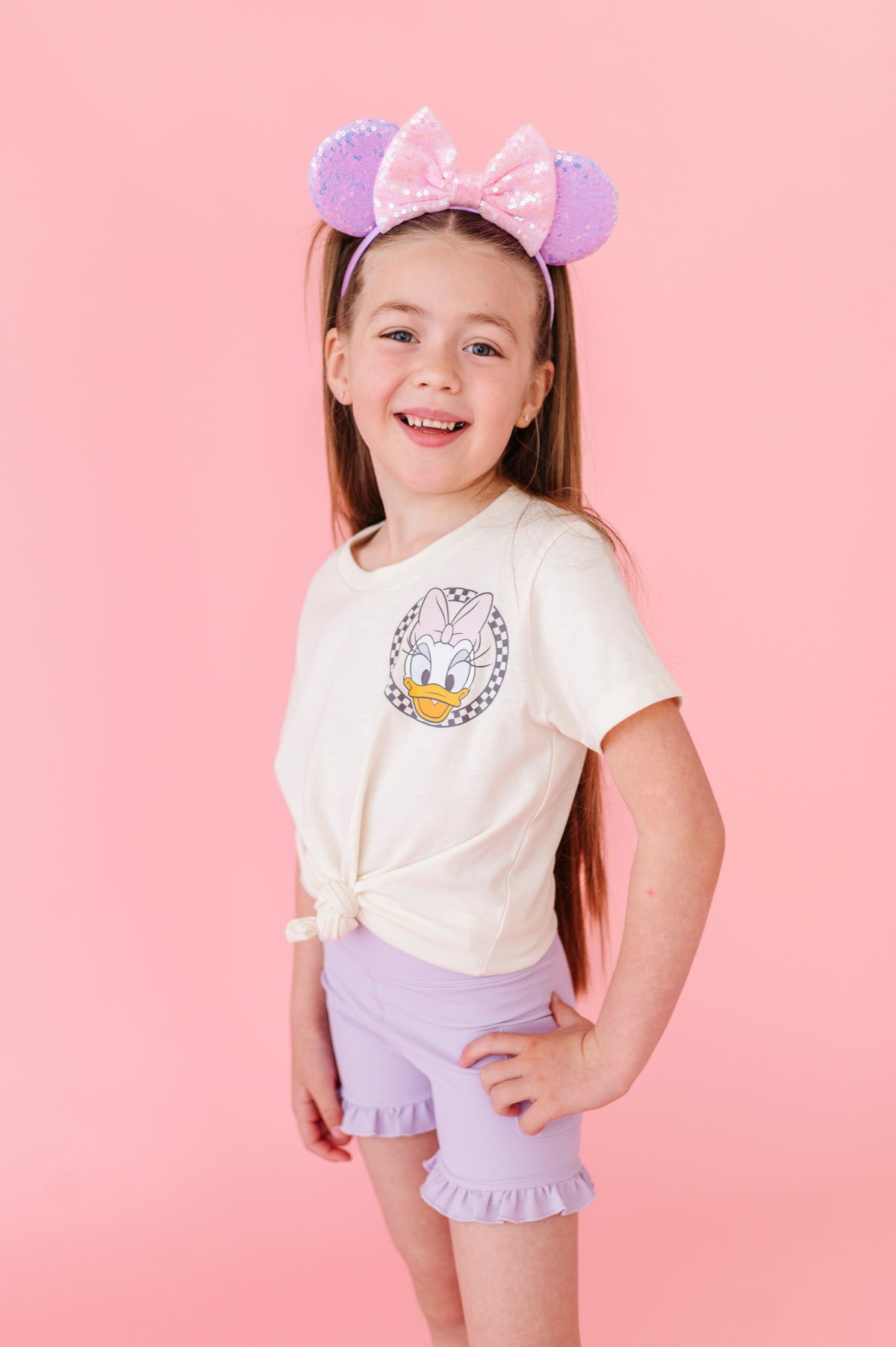 Daisy Circle | KIDS CREAM TEE