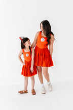 Moana (ADULT) | Burnt Orange Mesh DRESS