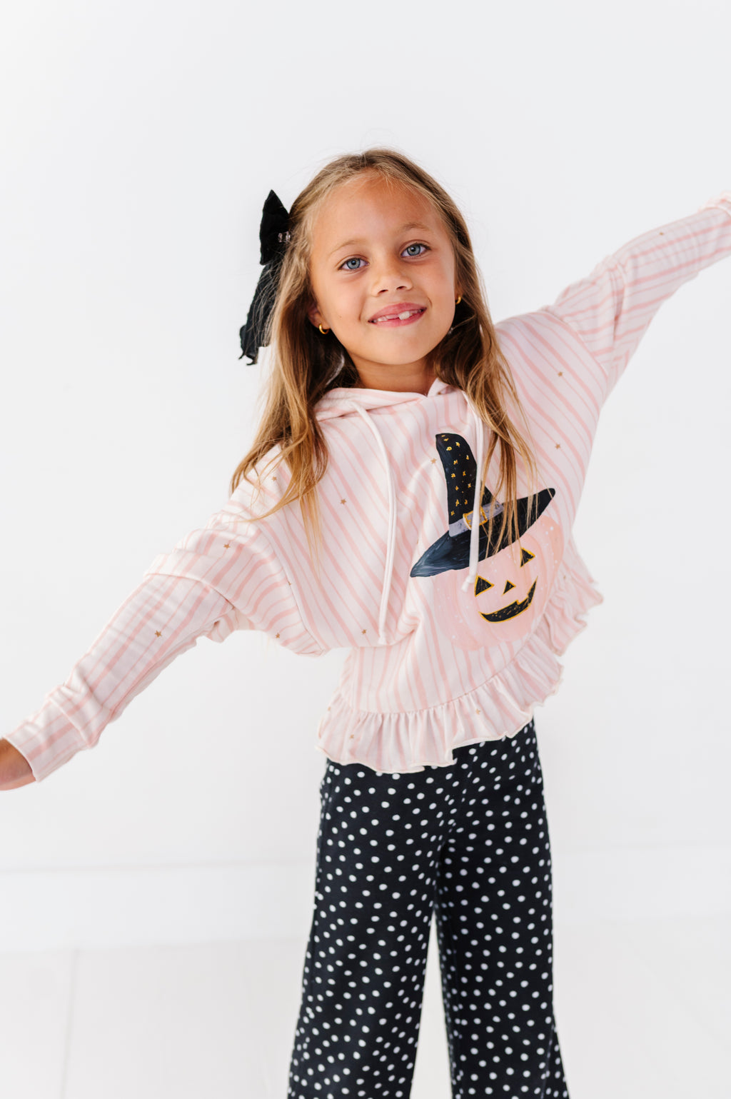 Witchy Pumpkin | Ruffle Hoodie
