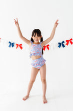 Load image into Gallery viewer, Americana Bows | Button Front 2-Piece
