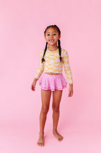 Load image into Gallery viewer, Happy Daisy | RASHGUARD SKIRTED 2-PIECE